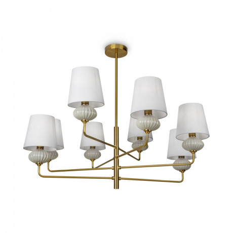 Люстра на штанге Freya FR2029PL-08BS