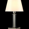 Настольная лампа Crystal Lux NICOLAS LG1 NICKEL/WHITE