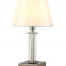 Настольная лампа Crystal Lux NICOLAS LG1 NICKEL/WHITE