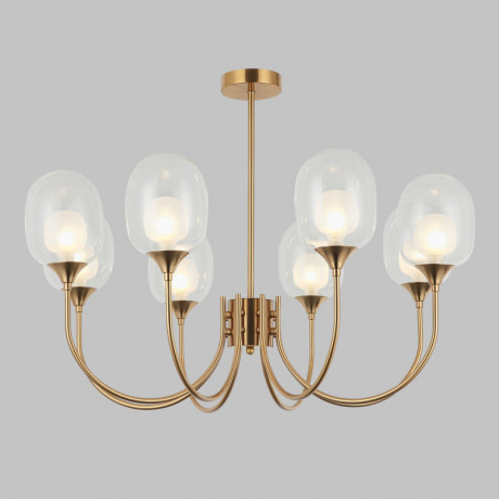 Люстра на штанге Eurosvet 70217/8 латунь