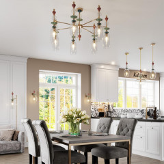 Люстра на штанге Odeon Light 4855/7C