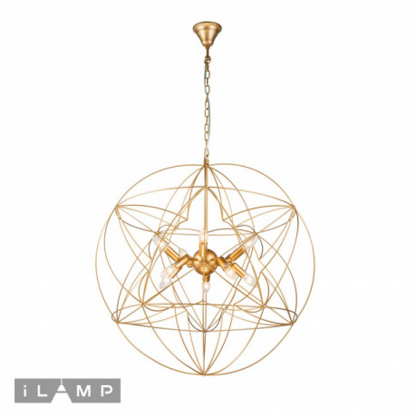 Подвесная люстра iLamp 8777-800 GL