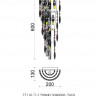 Бра Fluorite FL1147-7W