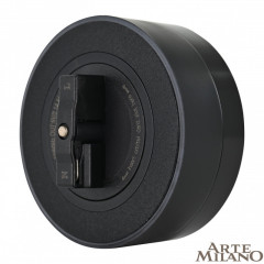 Трековая система розеток Arte Milano 380066TS LED/USBx2 Black