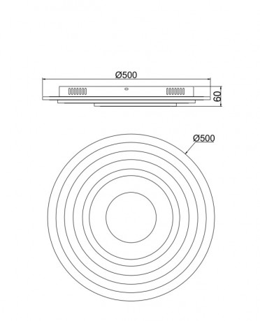 Накладной светильник Freya FR6014CL-L98W