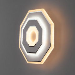 Бра Eurosvet 90184/1 белый/хром