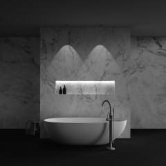 Встраиваемый светильник Maytoni Technical DL121-15W-2.7K-TRS-B