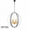 Подвесная люстра iLamp 9977-800 GL+BK