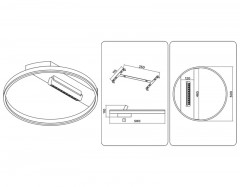 Накладной светильник Ambrella Light FL51458