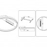 Накладной светильник Ambrella Light FL51458