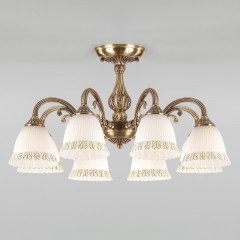 Люстра на штанге Eurosvet 60107/8 античная бронза