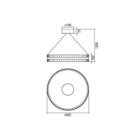 Подвесная люстра Vele Luce VL1693P01