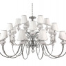 Подвесная люстра Crystal Lux ALMA WHITE SP-PL12+6+6
