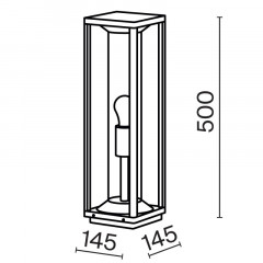 Садово-парковый светильник Maytoni O452FL-01GF1