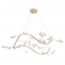 Подвесная люстра Crystal Lux COLIBRI SP6 GOLD