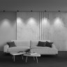 Накладной светильник Maytoni Technical C064CL-5W3K-SQ-B