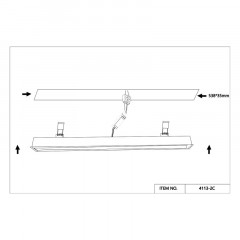 Встраиваемый светильник Favourite 4113-2C