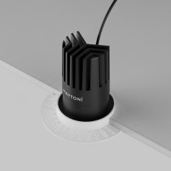 Встраиваемый светильник Maytoni Technical DL121-15W-4K-TRS-B