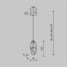 Подвесной светильник MODELUX MS.89131.1 CR