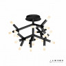 Люстра на штанге iLedex FS-017-X25 BK
