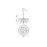 Каскадная люстра Vele Luce VL3263P06