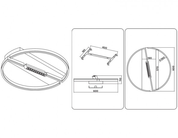 Накладной светильник Ambrella Light FL51460