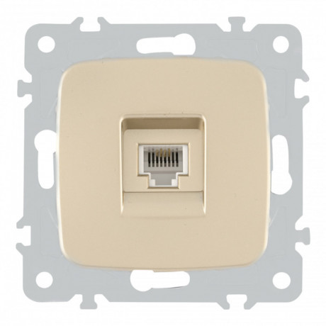 Розетка Arte Milano 205.51-1.shampan