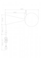 Настольная лампа Freya FR5289TL-01BS