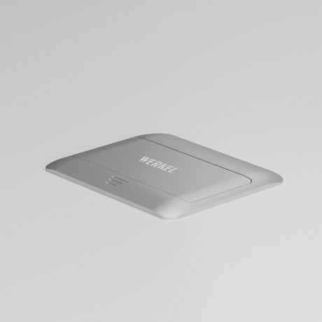 Розетка Werkel W8074065 серебряный