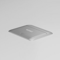 Розетка Werkel W8074065 серебряный