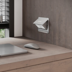 Розетка Werkel W8074065 серебряный