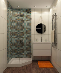 Влагозащищенный светильник Denkirs DK3012-AL