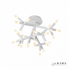 Люстра на штанге iLedex FS-017-X25 WH