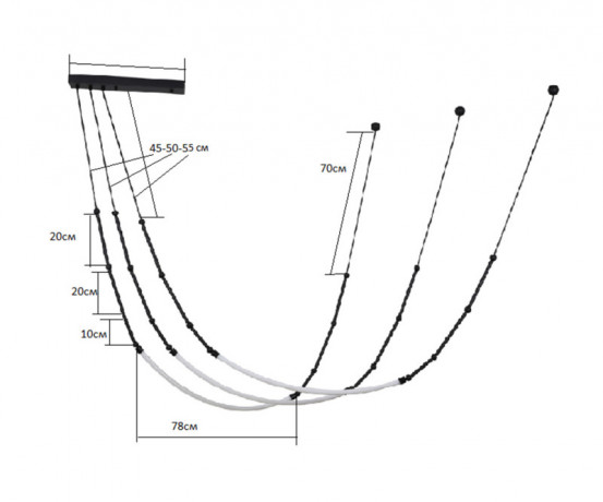 Подвесной светильник Kink Light 08060-3AS,20