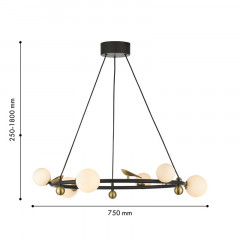Подвесная люстра Favourite 4324-6P