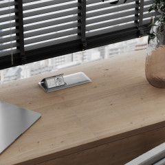 Розетка Werkel W8078065 серебряный