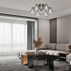 Накладная люстра Escada 659/6PL Black