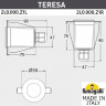 Тротуарный светильник Fumagalli 2L0.000.000.LXZ1L