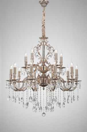 Подвесная люстра Lucia Tucci BARLETTA 1730.15 coffe gold