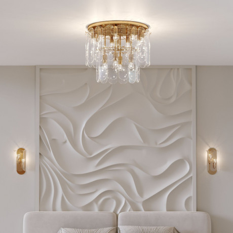 Накладная люстра Eurosvet 60170 золото