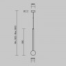 Подвесной светильник Maytoni MOD383PL-L4BS3K