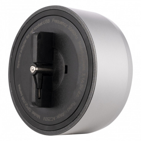 Трековая система розеток Arte Milano 399731TS/USB-Type-C Silver