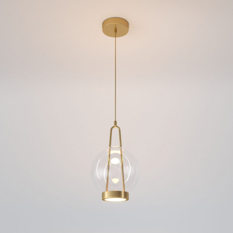 Подвесной светильник Eurosvet 50267/1 LED латунь