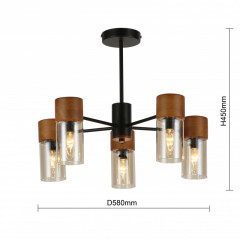 Люстра на штанге F-Promo 2633-5P