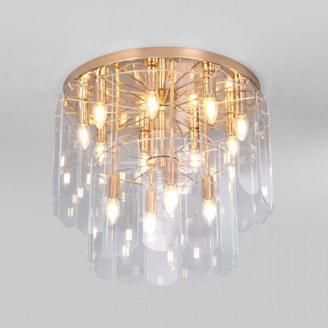 Накладная люстра Eurosvet 60170 золото Smart