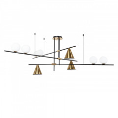 Люстра на штанге ARTE Lamp A7029PL-9BK