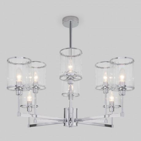 Люстра на штанге Eurosvet 60144/8 хром