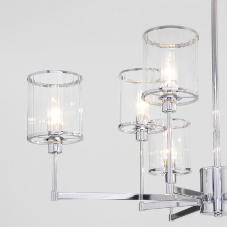 Люстра на штанге Eurosvet 60144/8 хром