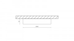 Накладной светильник DesignLed KH-R120-9-NW