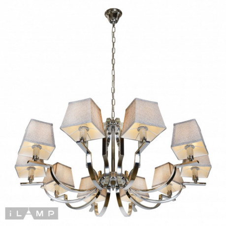 Подвесная люстра iLamp 6943-10 CR